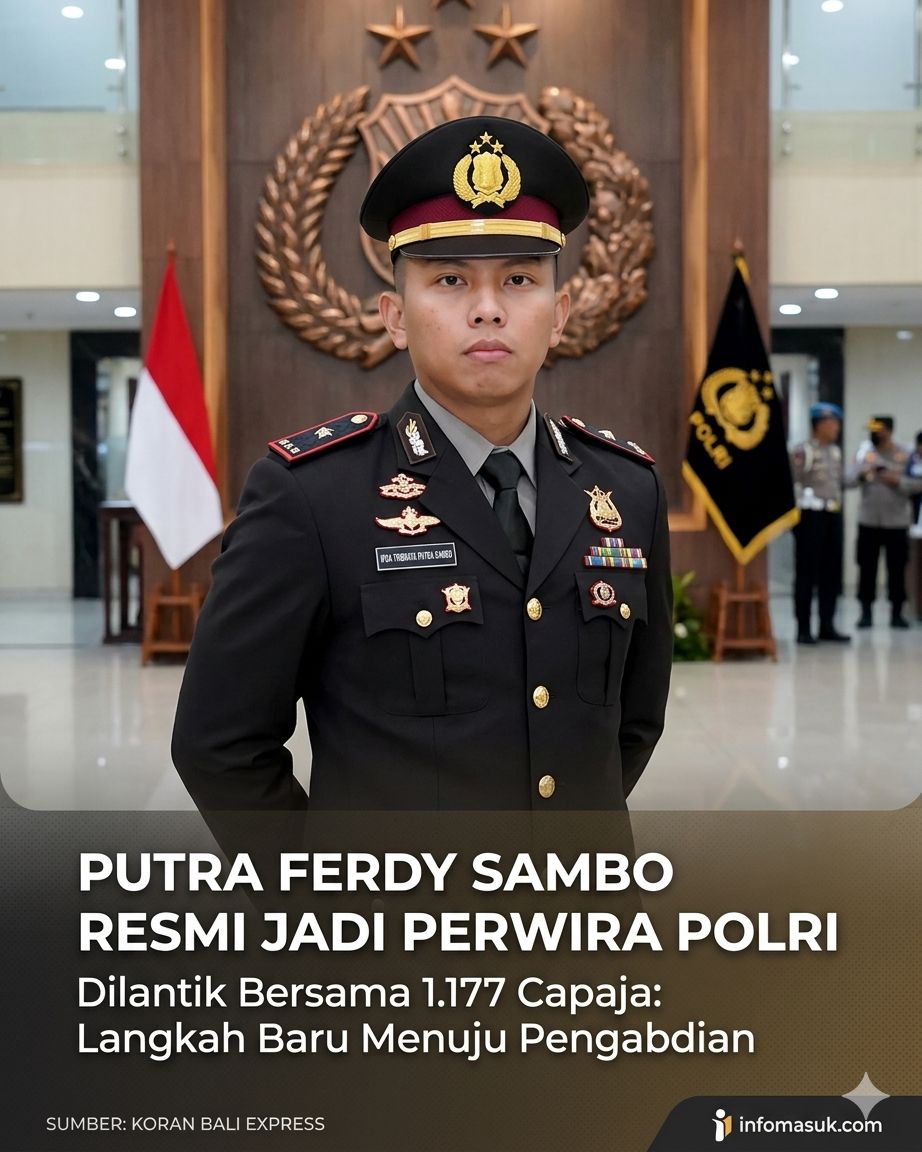 PUTRA FERDI SAMBO DILANTIK PRESIDEN PRABOWO DI ISTANA
